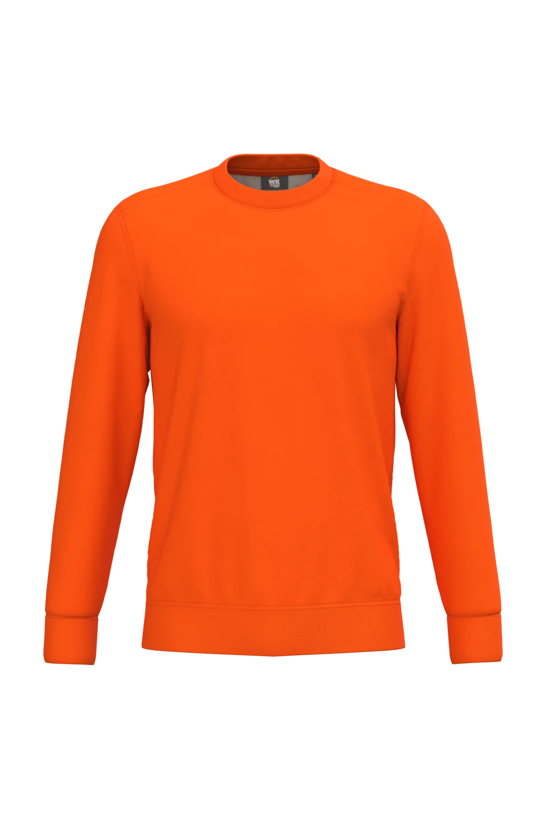Sweat-shirt unisexe écoresponsable polyester/coton WK405 — Fluorescent Orange
