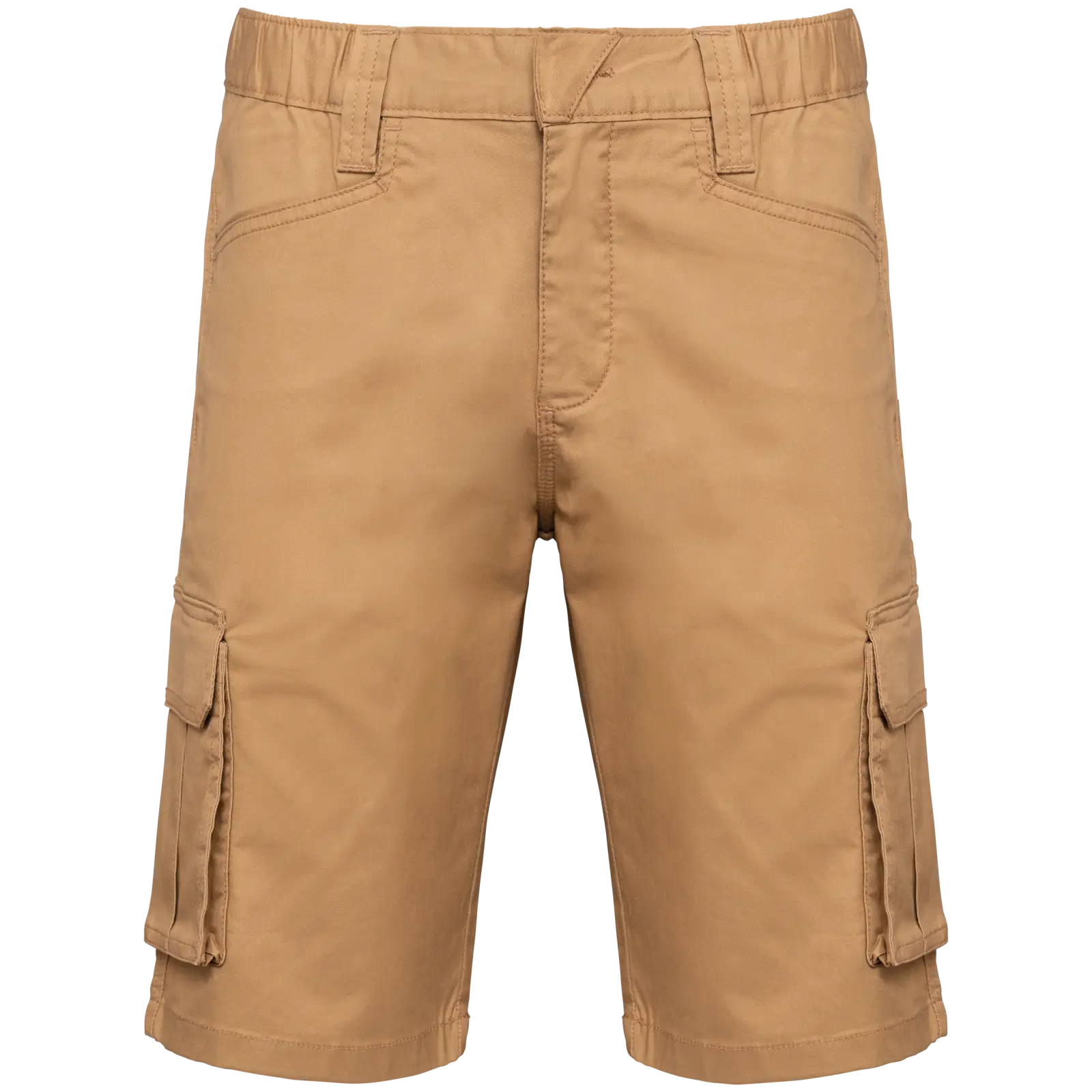 Bermuda multipoches écoresponsable homme WK713 — Camel