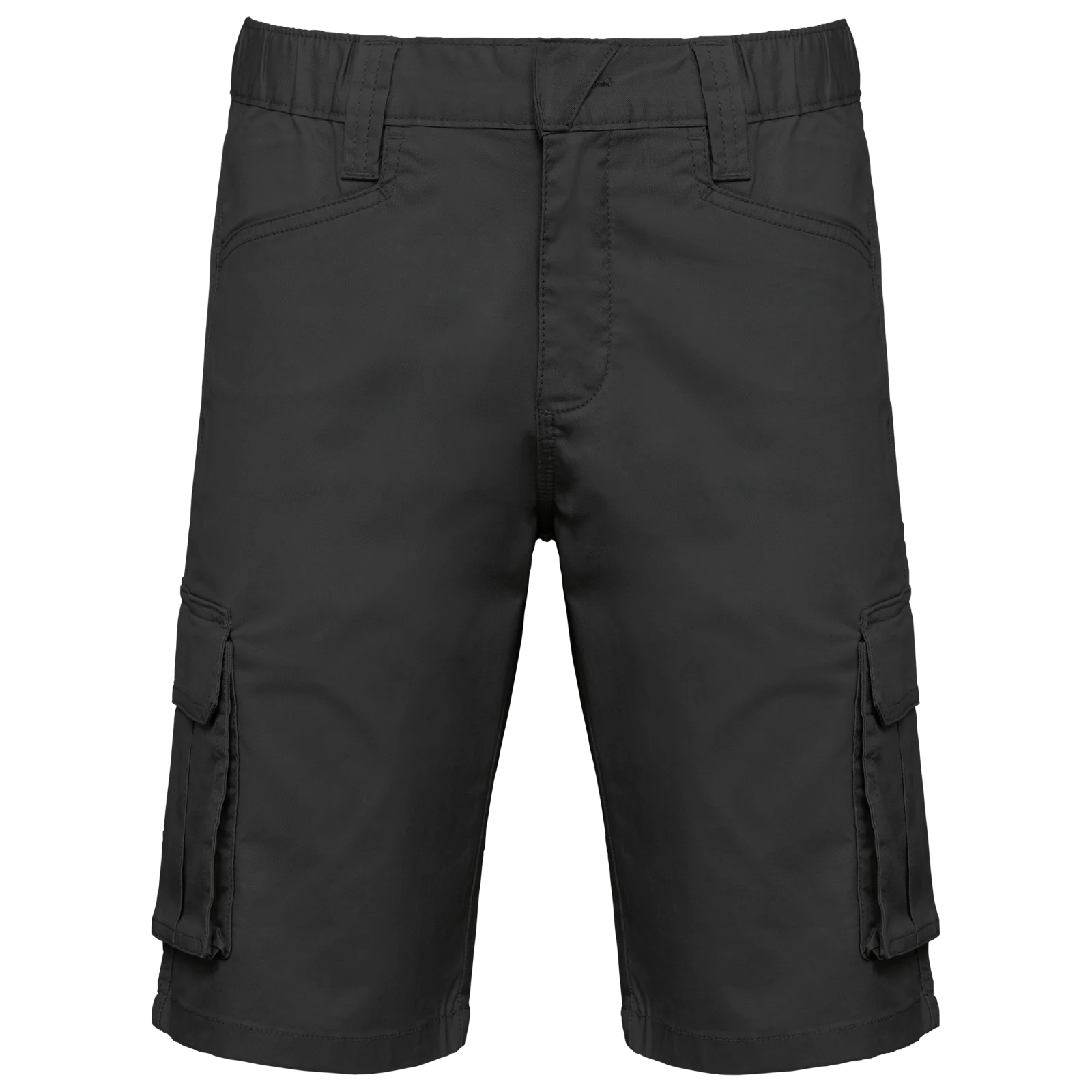 Bermuda multipoches écoresponsable homme WK713 — Dark Grey