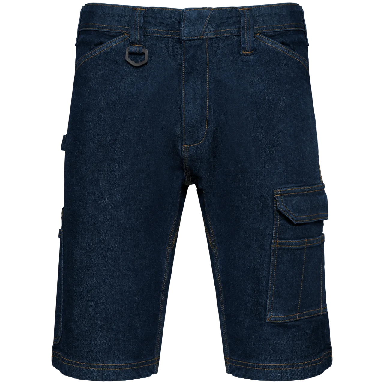 Bermuda denim multipoches homme WK715 — Blue Rinse