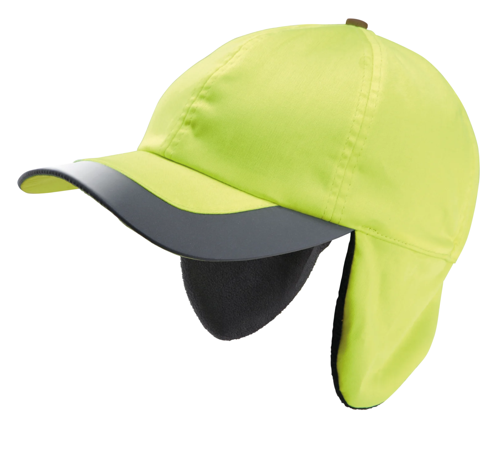 Casquette hiver fluorescente - 6 panneaux WKP122 — Fluorescent Yellow