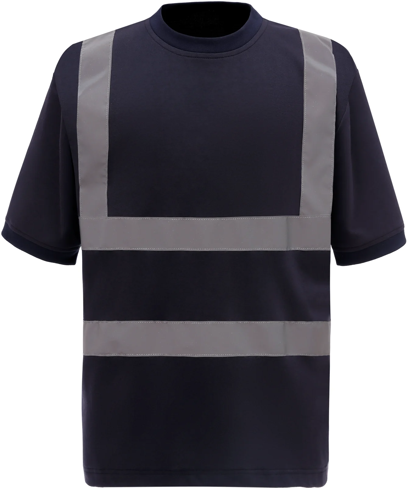 T-shirt manches courtes haute visibilité YHVJ410 — Navy