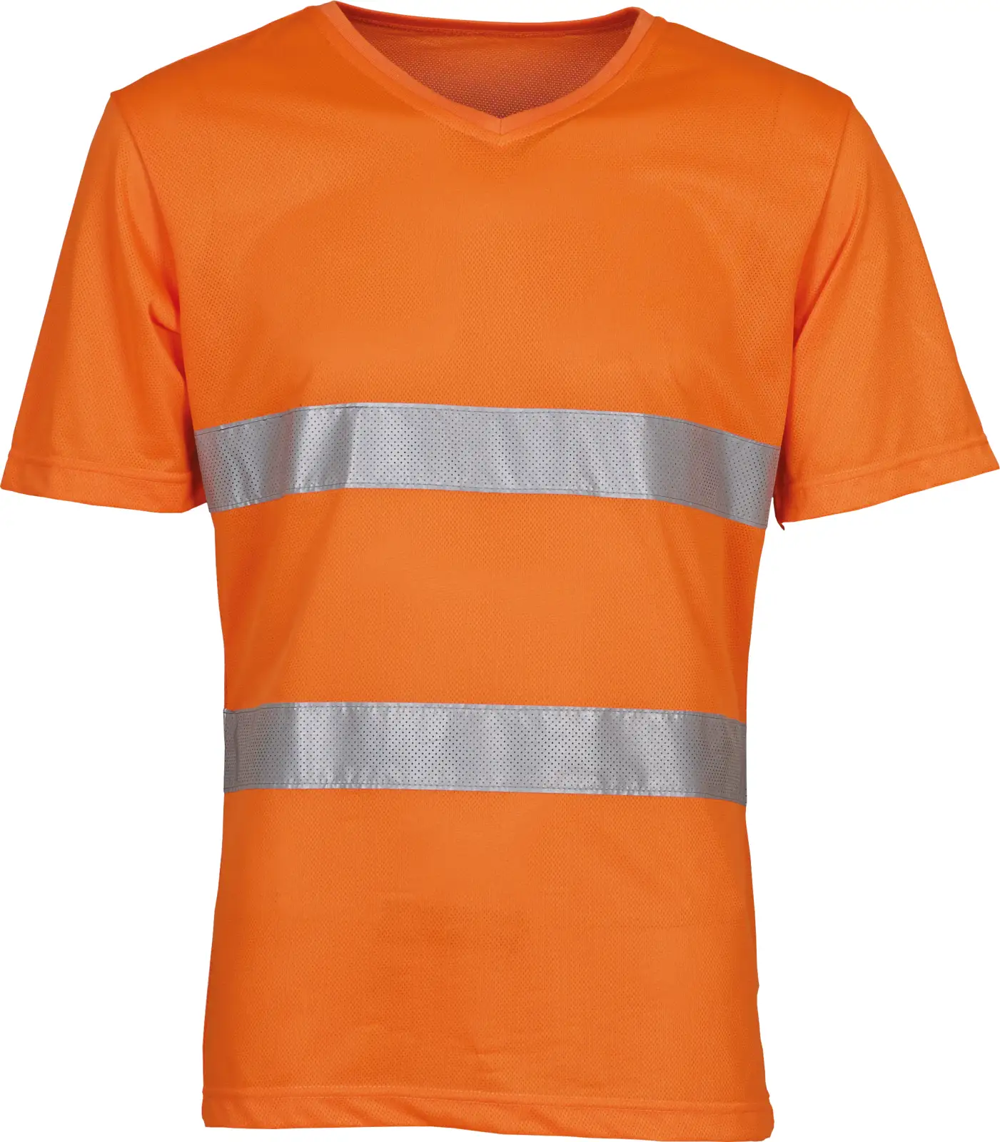T-shirt col V haute visibilité Top Cool YHVJ910 — Hi Vis Orange