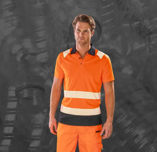 Polo de sécurité recyclé R501X — photo de présentation
