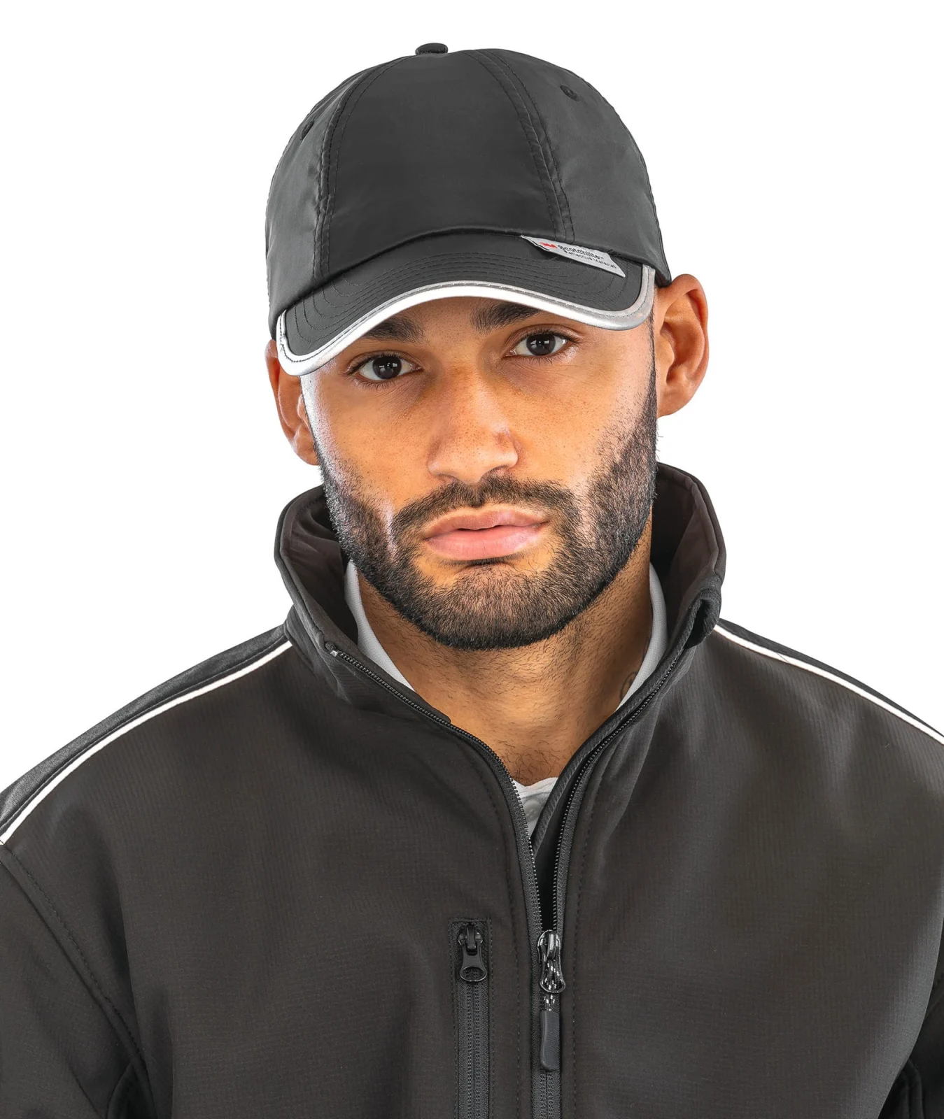 Casquette avec bordures réfléchissantes RC35 — photo de présentation
