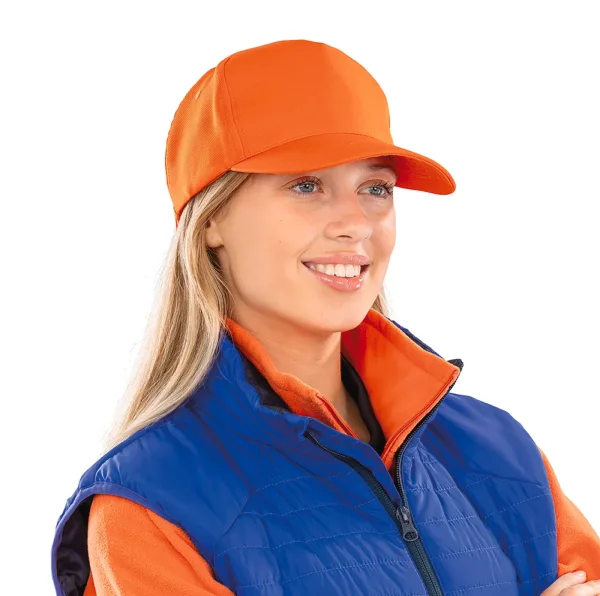 Casquette recyclée 5 panneaux RC984X — photo de présentation