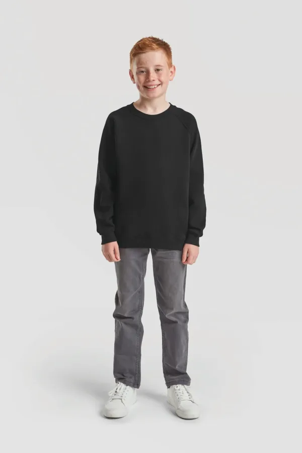 Sweat-shirt enfant manches raglan (62-039-0) SC62039 — photo de présentation