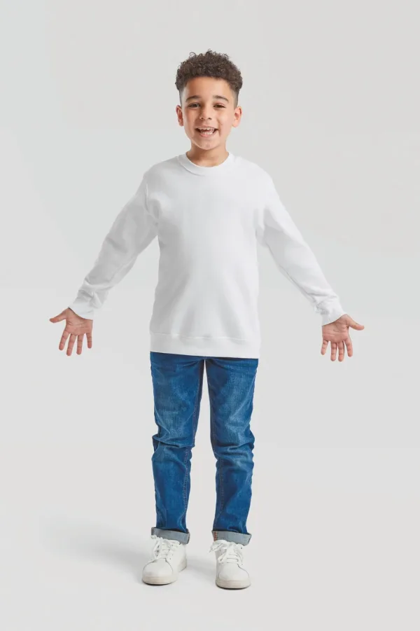 Sweat-shirt enfant col rond Classic (62-041-0) SC62041 — photo de présentation