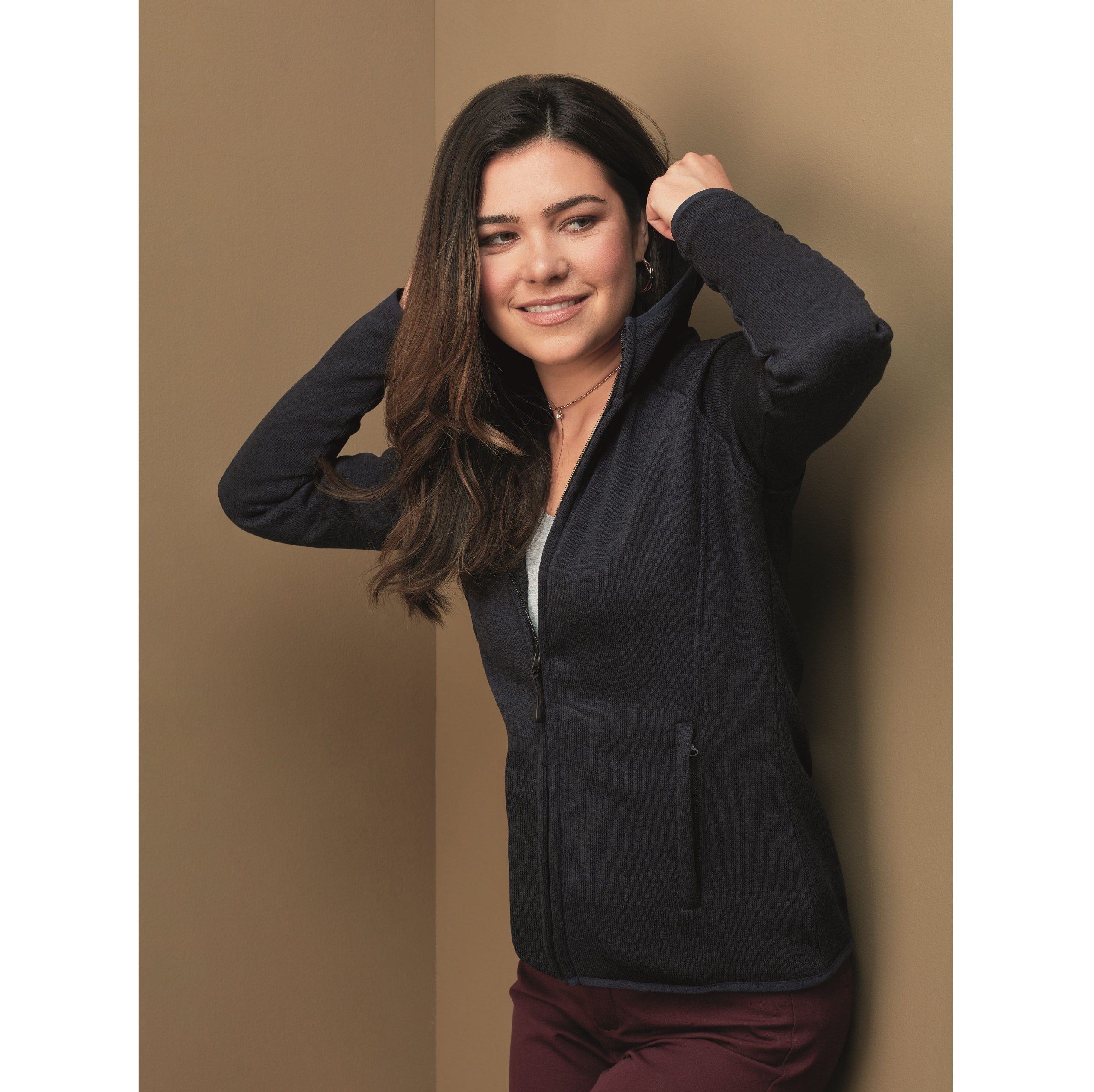 Veste polaire capuche femme — ST5560