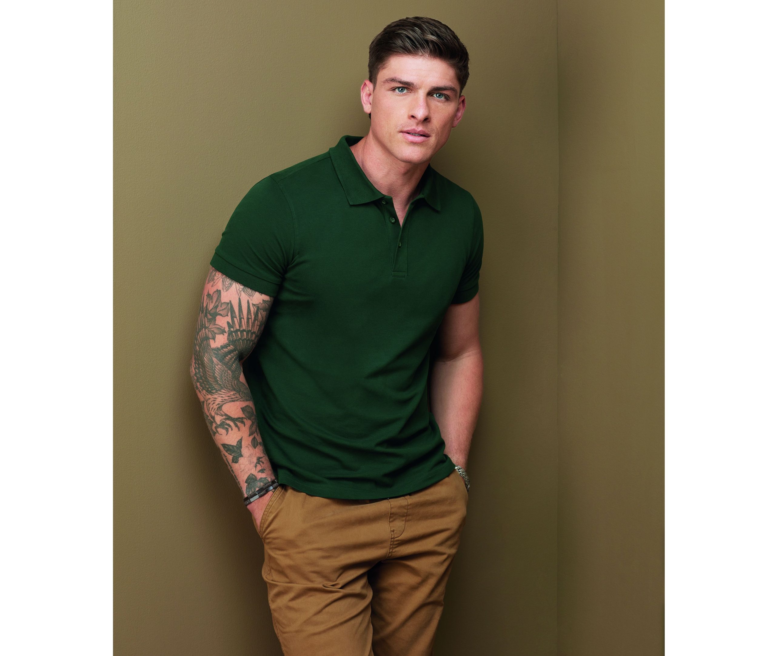 Polo manches courtes homme — ST9640