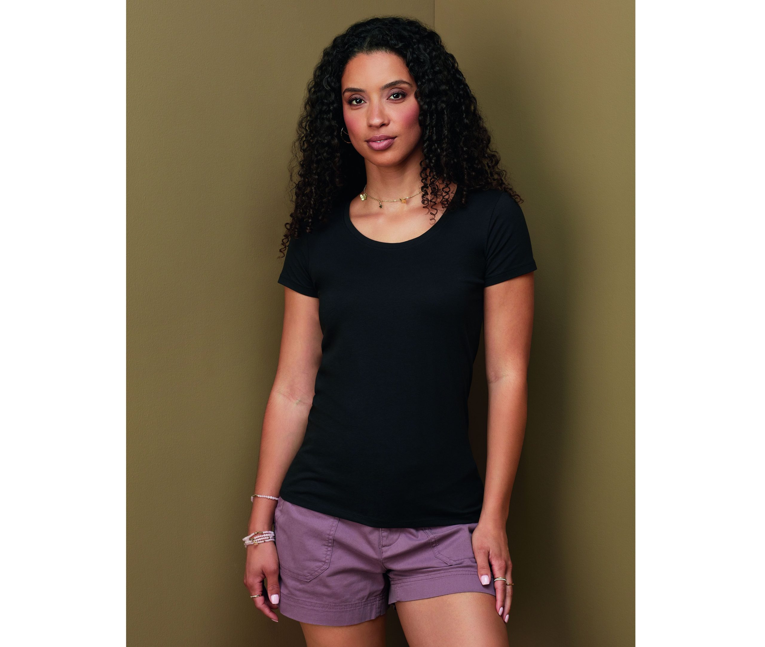 Tee-shirt femme col rond — ST9700