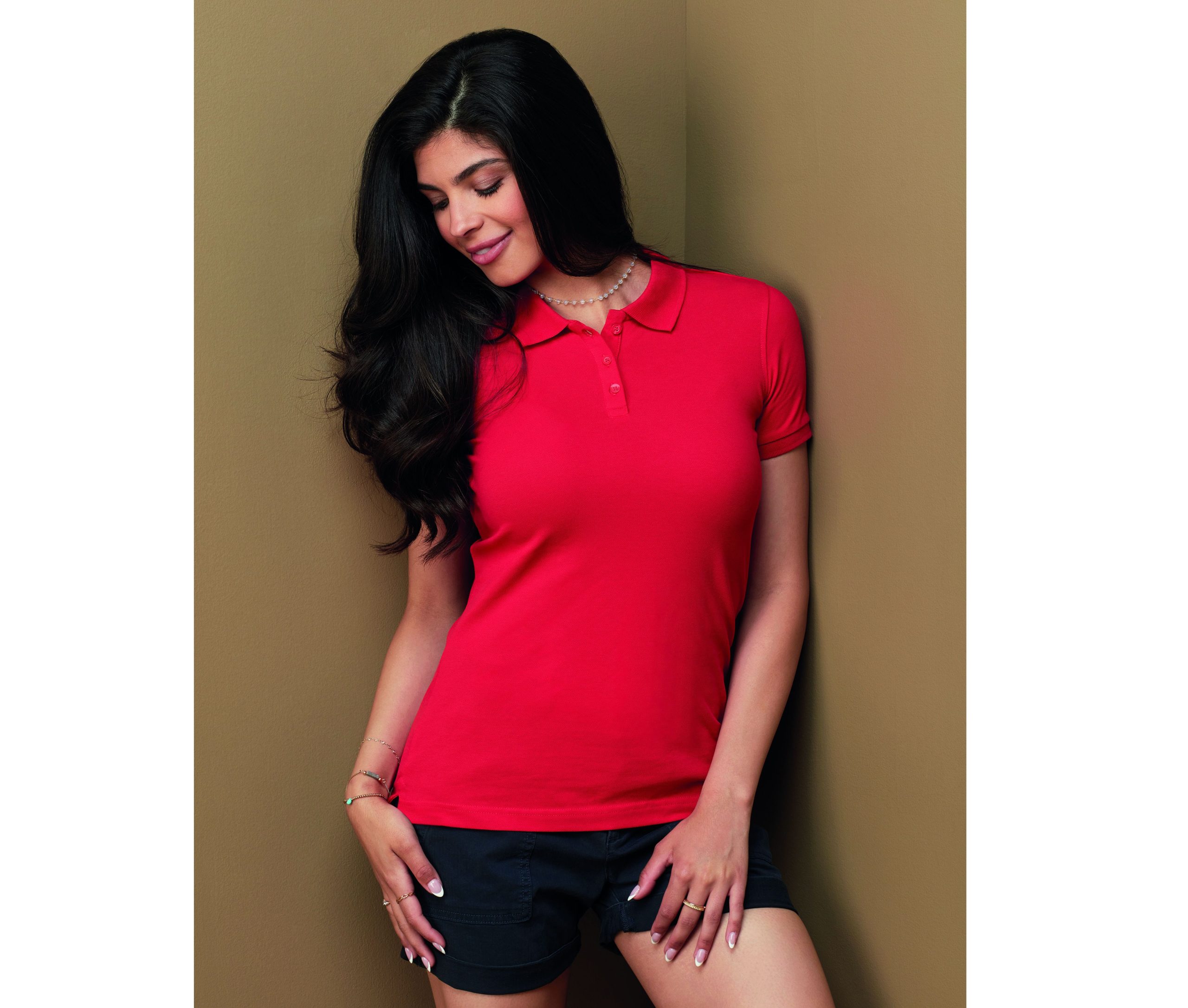 Polo manches courtes femme — ST9740