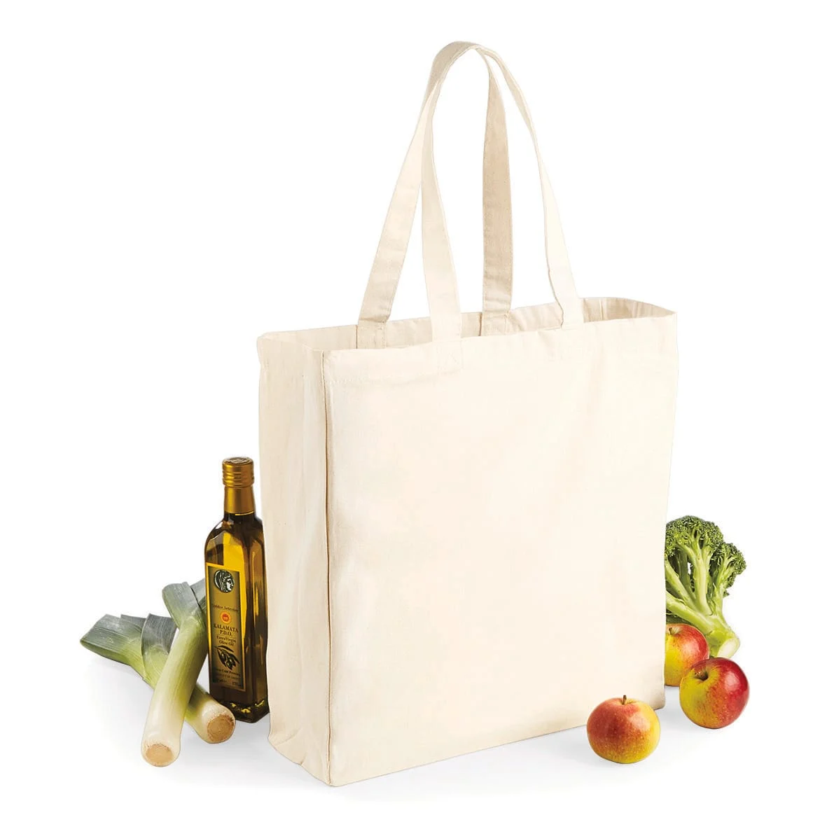 Sac toile coton shopping W108 — photo de présentation