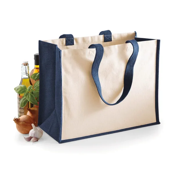Sac cabas classique en jute W422 — photo de présentation