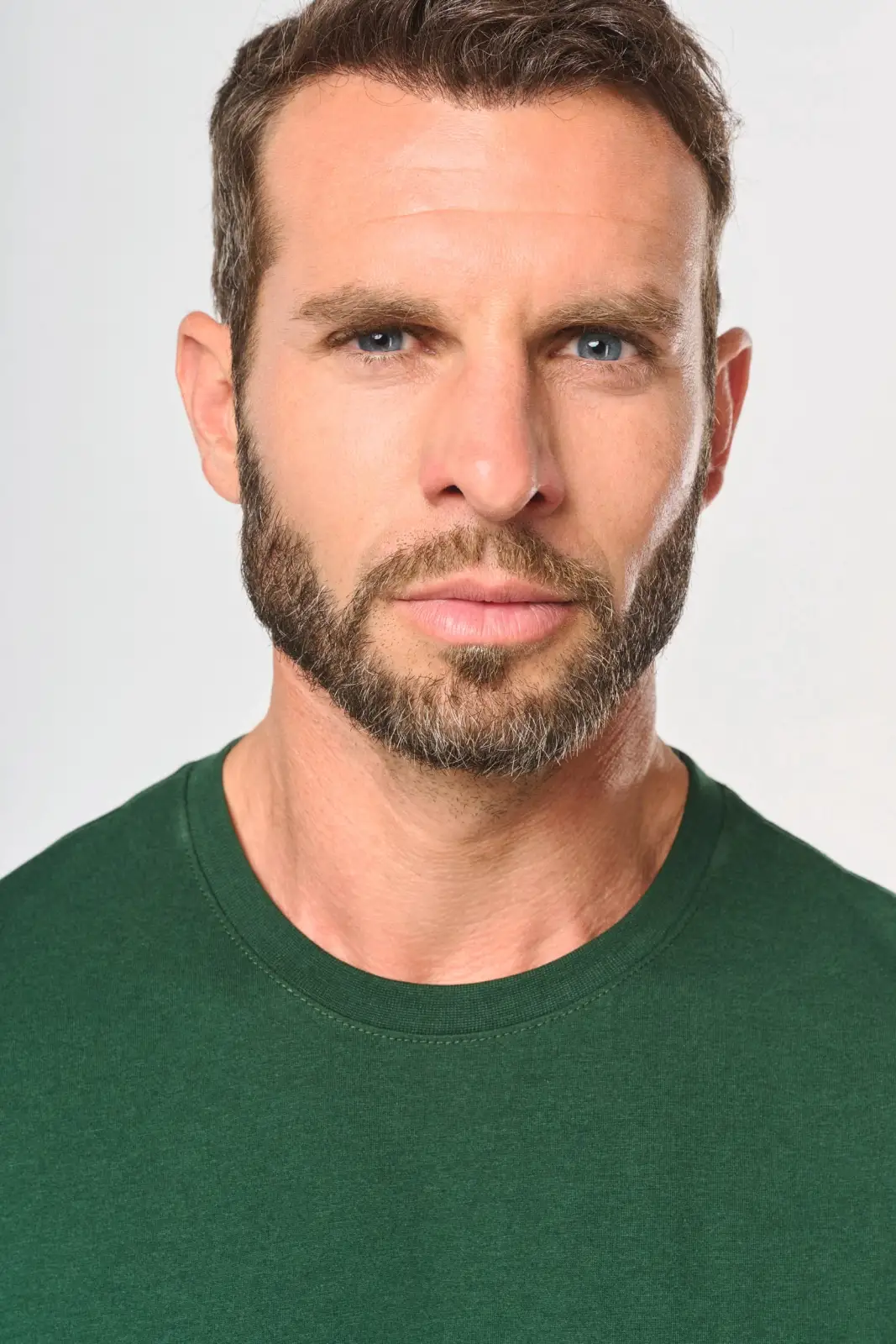 T-shirt col rond écoresponsable homme WK302 — photo de présentation