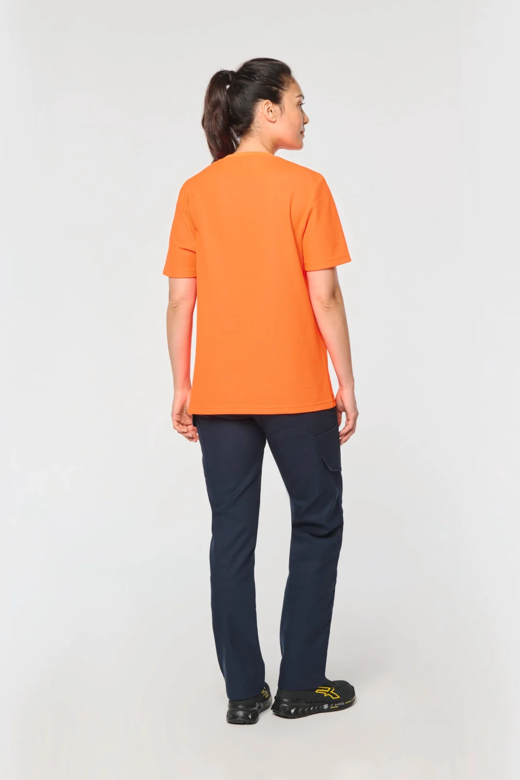 T-shirt unisexe écoresponsable coton/polyester WK308 — photo de présentation