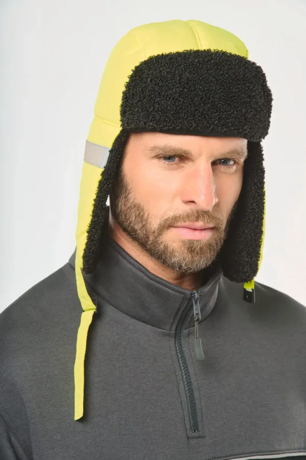 Casquette rembourrée avec rabats pour les oreilles WKP121 — photo de présentation