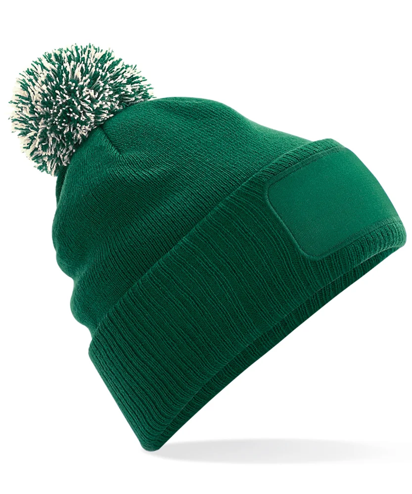 BC443 — Bottle Green/Off White