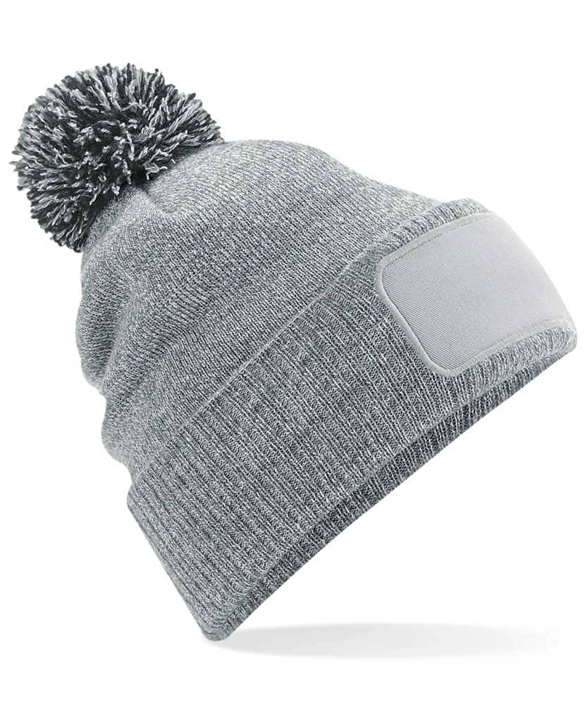 BC443 — Heather Grey/Black