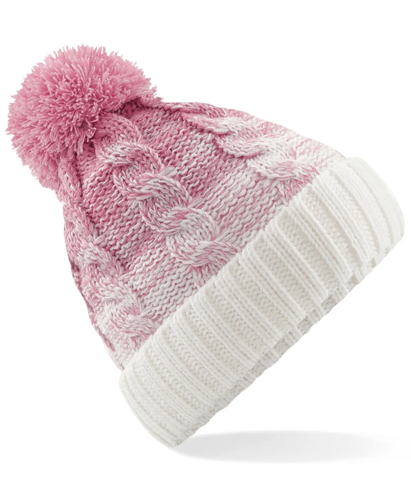 BC459 — Dusky Pink/Off White