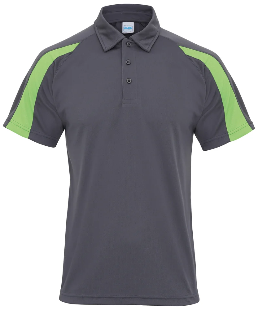 JC043 — Charcoal/Lime Green