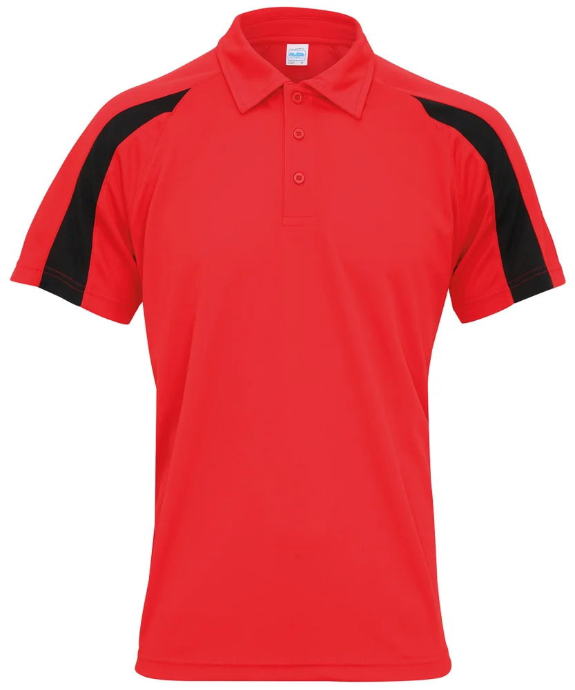 JC043 — Fire Red/Jet Black