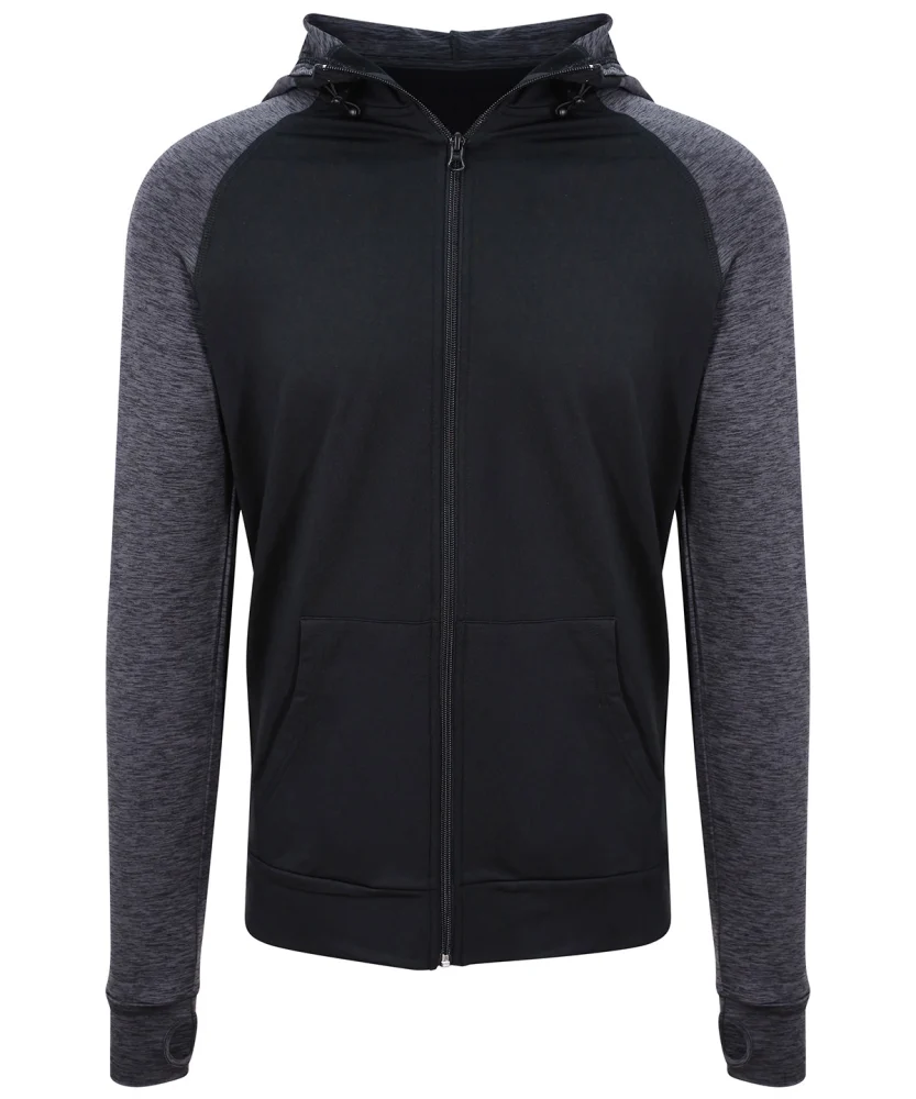 JC057 — Black/Black Slate Melange