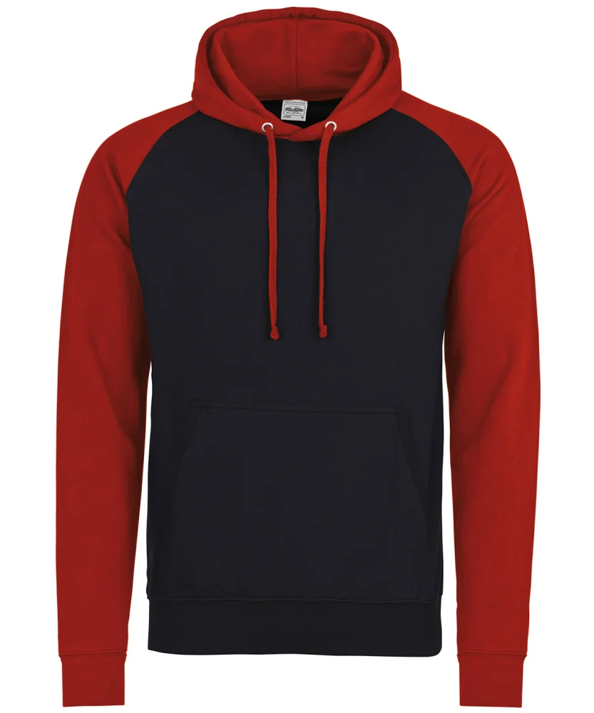 JH009 — Jet Black/Fire Red