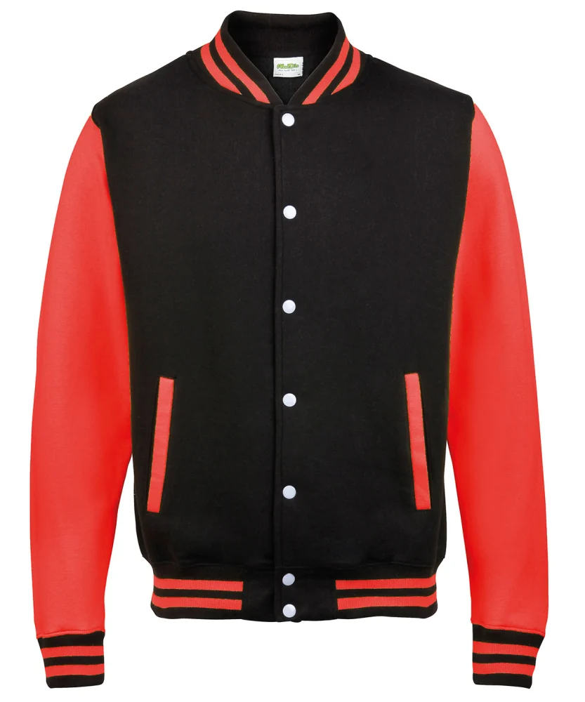 JH043 — Jet Black/Fire Red