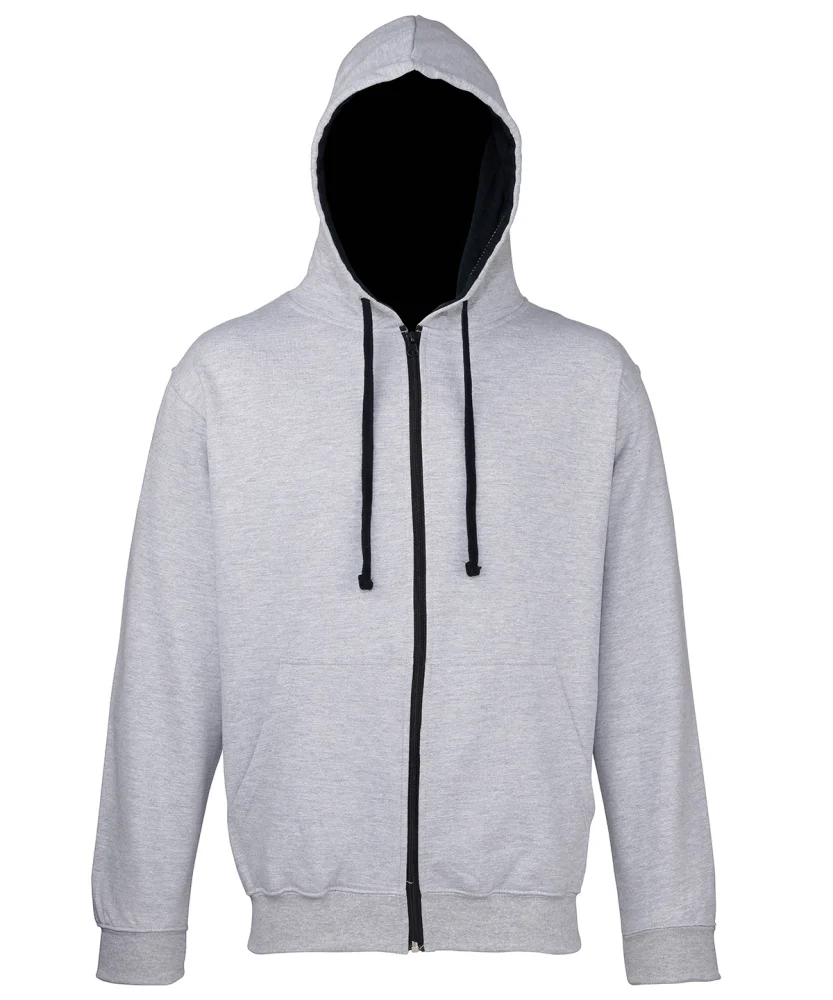 JH053 — Heather Grey/French Navy