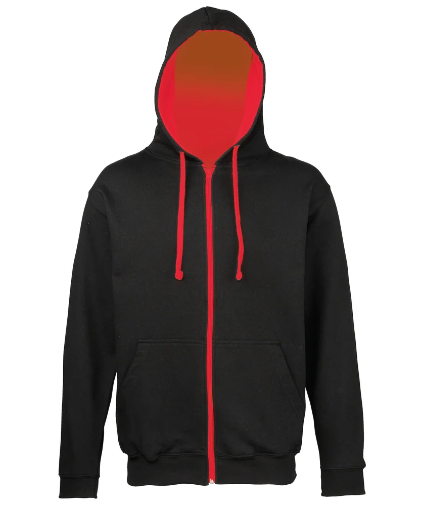 JH053 — Jet Black/Fire Red