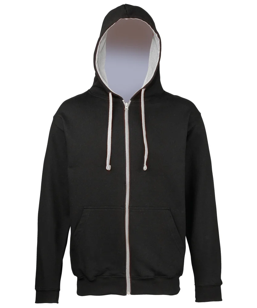 JH053 — Jet Black/Heather Grey