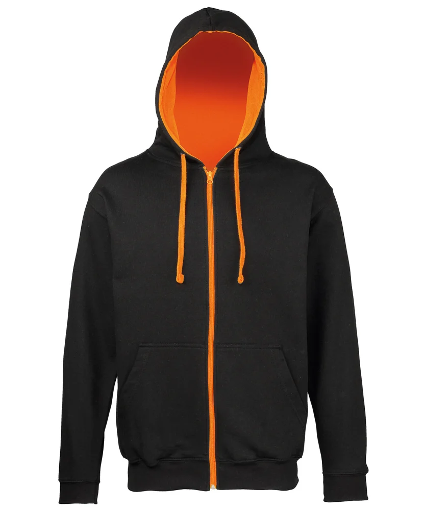 JH053 — Jet Black/Orange Crush