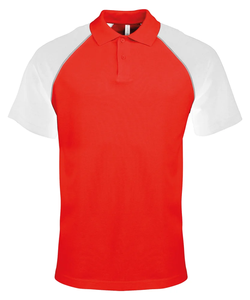 KB226 — Red/Light Grey/White