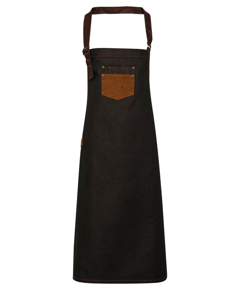 PR136 — Black/Tan Denim