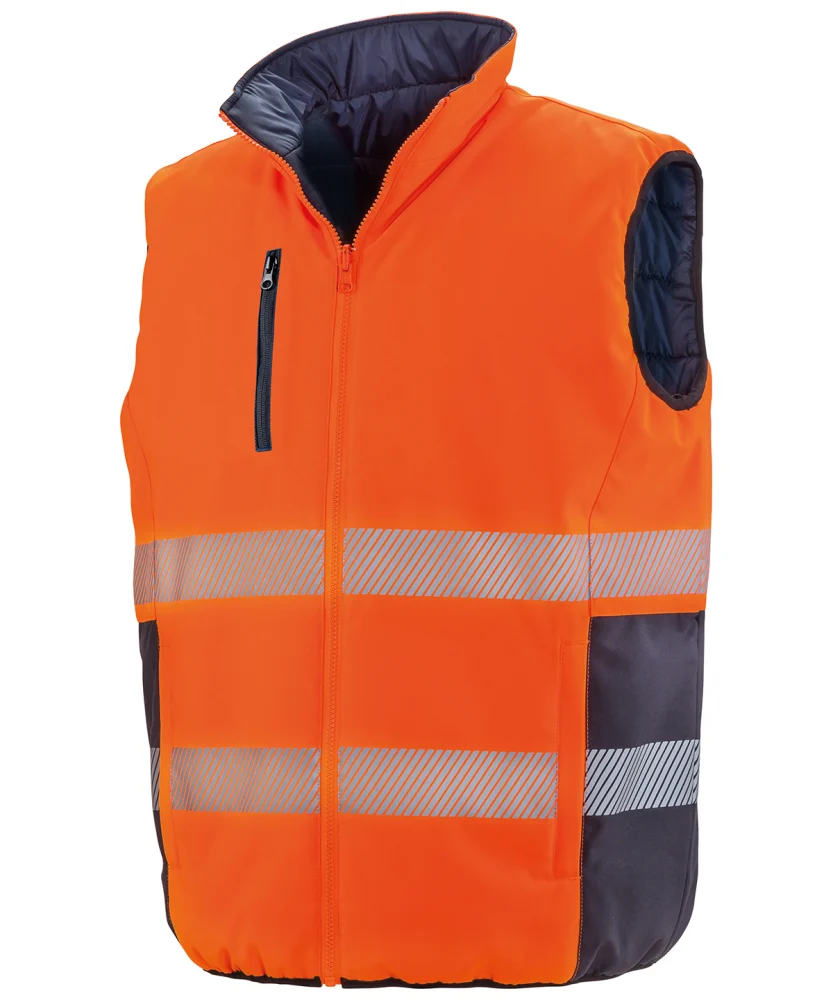 R332X — Fluorescent Orange/Navy