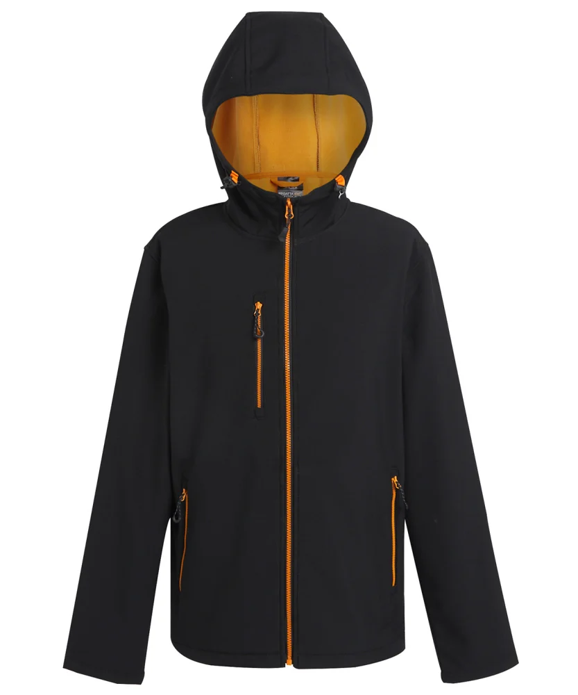RG594 — Black/Orange Pop