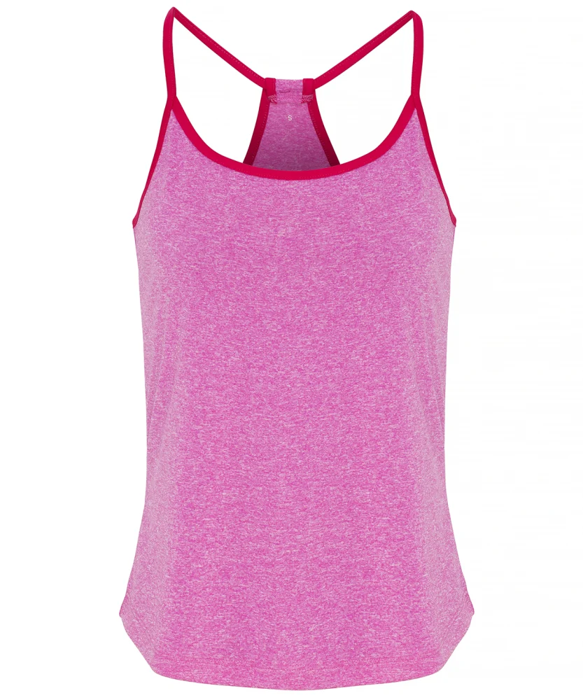 TR043 — Pink Melange/Hot Pink