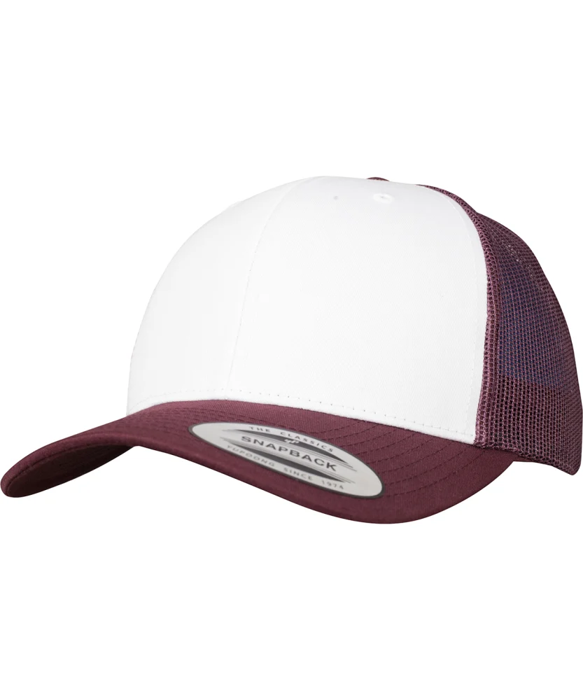 YP129 — Maroon/White/Maroon